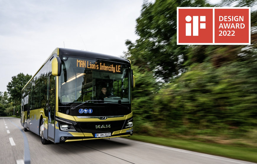 DESIGN THAT CATCHES ON: NEW MAN LION'S INTERCITY LE WINS IF DESIGN AWARD 2022